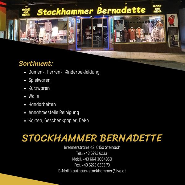 Bernedette Stockhammer